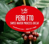 Peru FTO - Swiss Water Process Decaf - 20lb